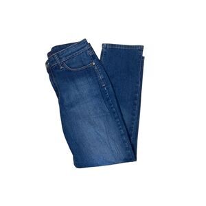 NYDJ Cool Marine Wash High Rise Boyfriend Denim Jeans Women's Size 8